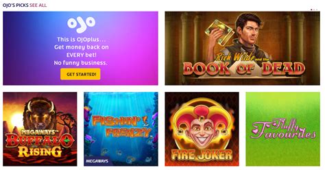 ojo casino games.